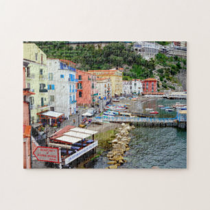 Puzzle Sorrento Marina Grande Plage & Port en Italie