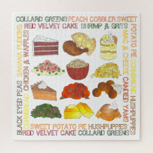 Puzzle Soul Food Favoris Foie Cuisine Sud