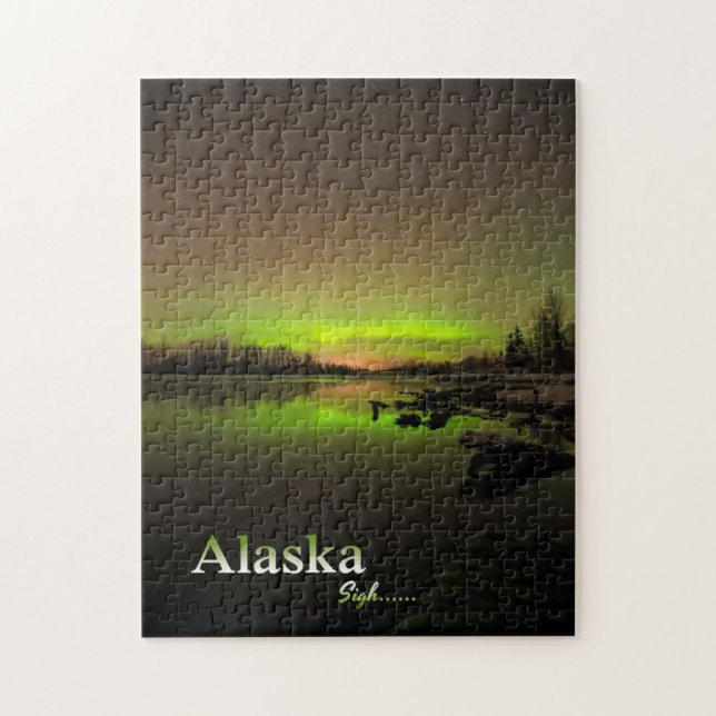 Puzzle Soupir de l'Alaska…. (Vertical)