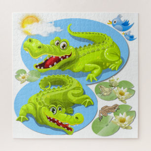 Puzzle Sourire crocodile
