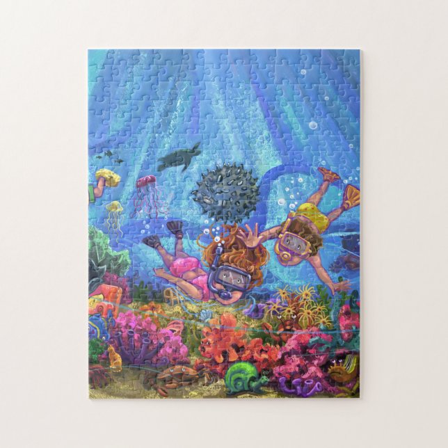 Puzzle Sous la mer (Vertical)
