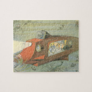 Puzzle Sous-marin Steampunk de science-fiction vintage en