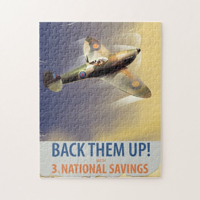 Puzzle Soutenez-les ! Affiche 2ème guerre mondiale (Vertical)