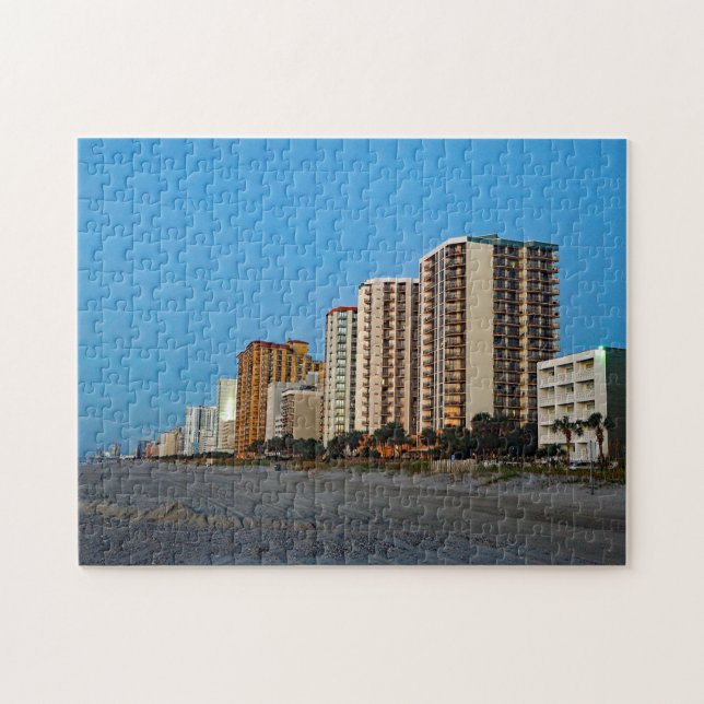Puzzle South Carolina Myrtle Beach Hôtels Photo (Horizontal)