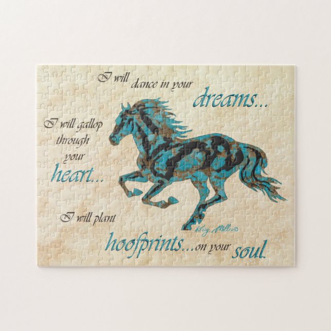 Puzzle Southwest Horse Jigsaw (Horizontal)