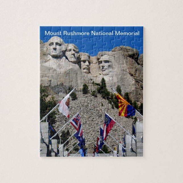 Puzzle Souvenir commémoratif national du mont Rushmore (Vertical)