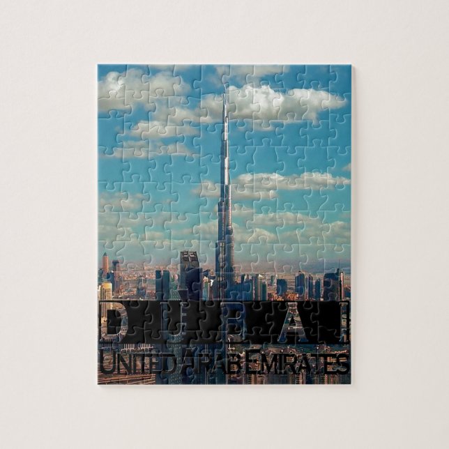 Puzzle Souvenir de Dubaï UAE (Vertical)