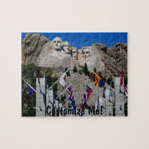 Puzzle Souvenir du mont Rushmore le Dakota du Sud