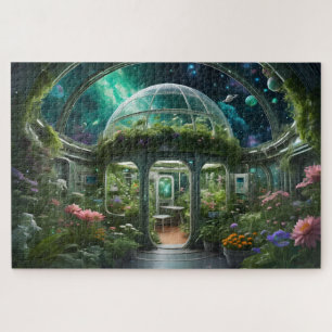 Puzzle Space Station Garden