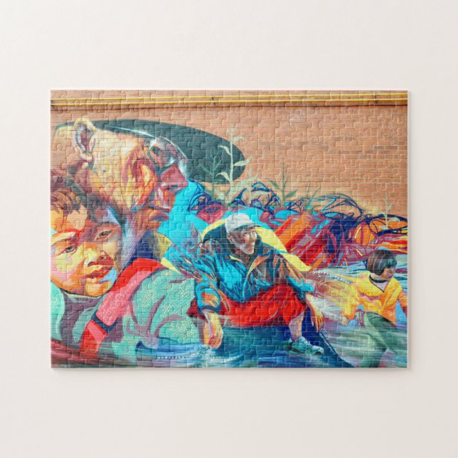 Puzzle Spadina Culture Art Toronto. (Horizontal)