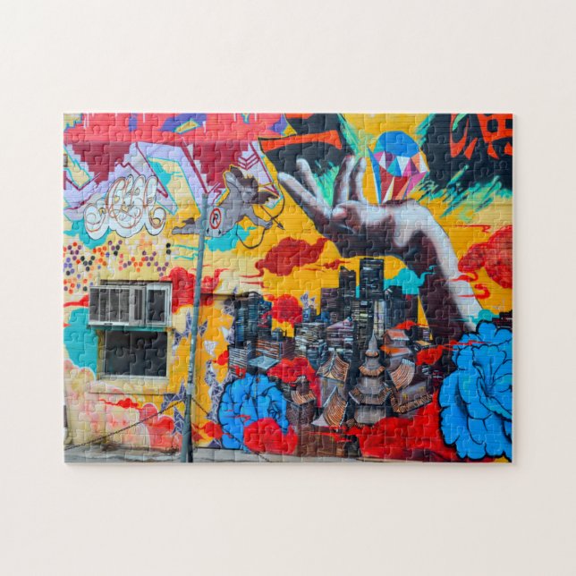 Puzzle Spadina Culture Art Toronto. (Horizontal)