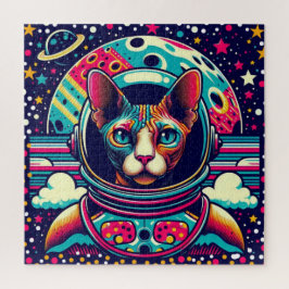 PUZZLE SPHYNX CAT-ASTRONAUT 4