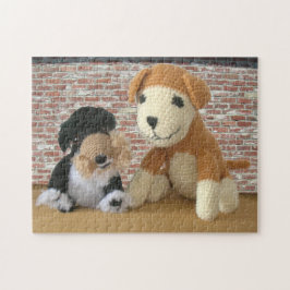 Puzzle - Spielzeughunde