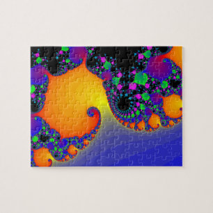 Puzzle: Spiral-Fraktal Design