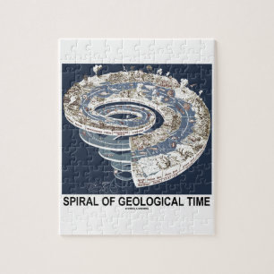 Puzzle Spirale de temps géologique (spirale de l'histoir