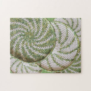 Puzzle - Spiralen in Crochet