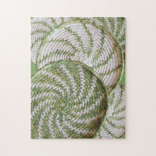 Puzzle - Spiralen in Crochet