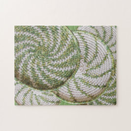 Puzzle - Spirales en crochet