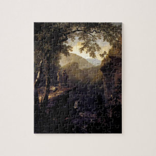 Puzzle Spiritueux analogues sur la falaise en bois -