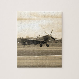 Puzzle Spitfire Sepiatone