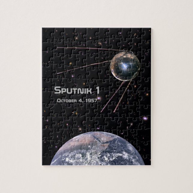 Puzzle Spoutnik 1 Satellite terrestre (Vertical)