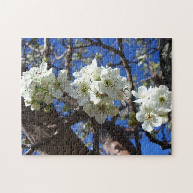 Puzzle Spring Flowering Pear Tree (Horizontal)