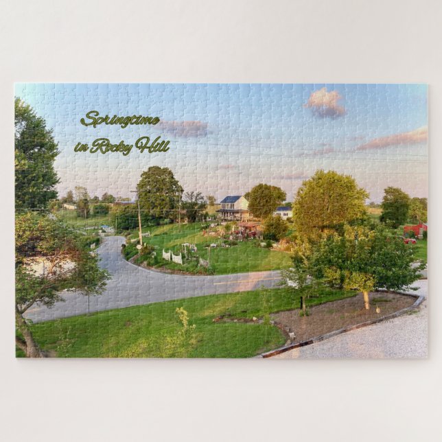 Puzzle Springtime à Rocky Hill - Ember calme (Horizontal)