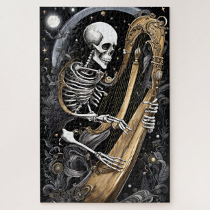 Puzzle Squelette et harpe I