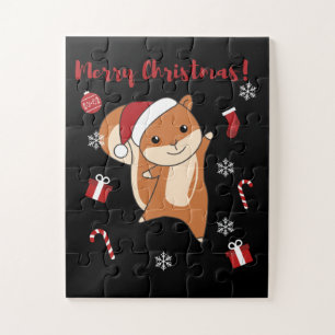 Puzzle Squirl Winter Animals