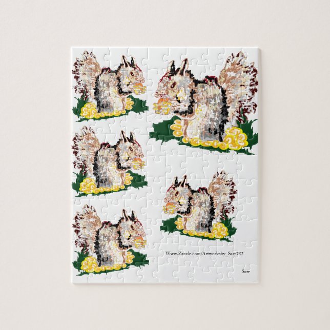 Puzzle : Squrials (Vertical)
