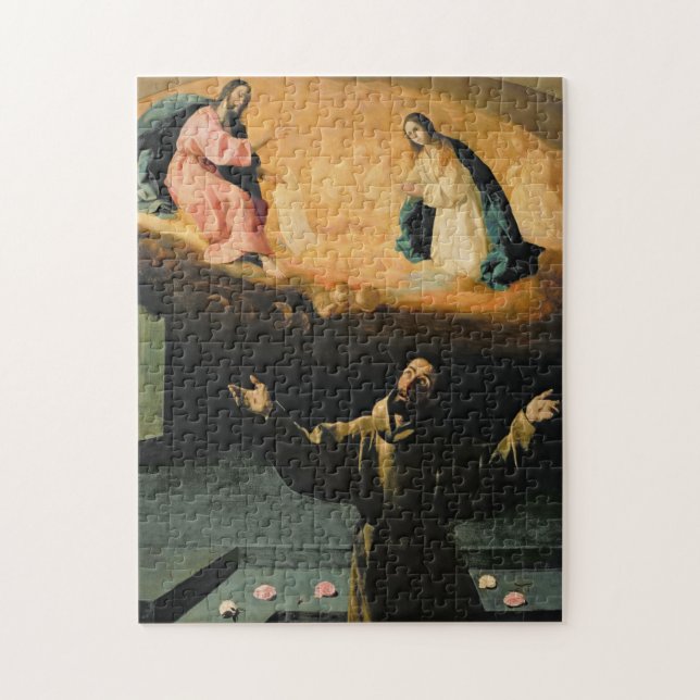 Puzzle St Francis d'Assisi, le miracle des roses (Vertical)