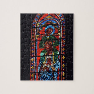 Puzzle St John l'évangéliste montant les épaules d'Ez