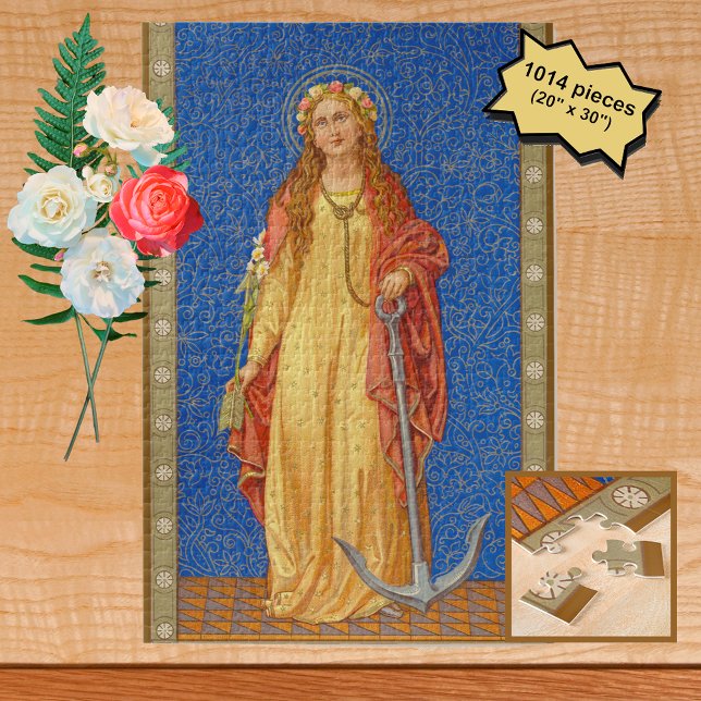 Puzzle St. Philomena avec Ancre (SNV 051) (Créateur téléchargé)