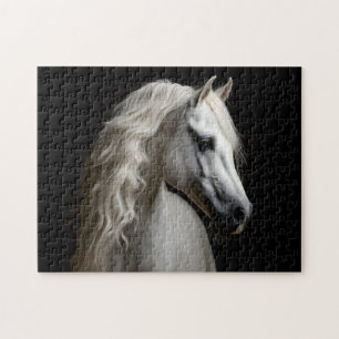 Puzzle Stallion blanc andalou