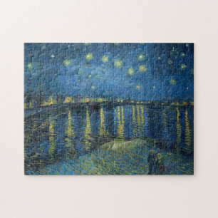 Puzzle Starry Night Over the Rhône