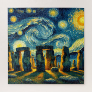Puzzle Starry Night Stonehenge