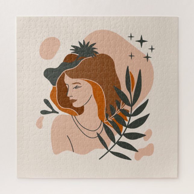 Puzzle Stars Boho Woman (Vertical)
