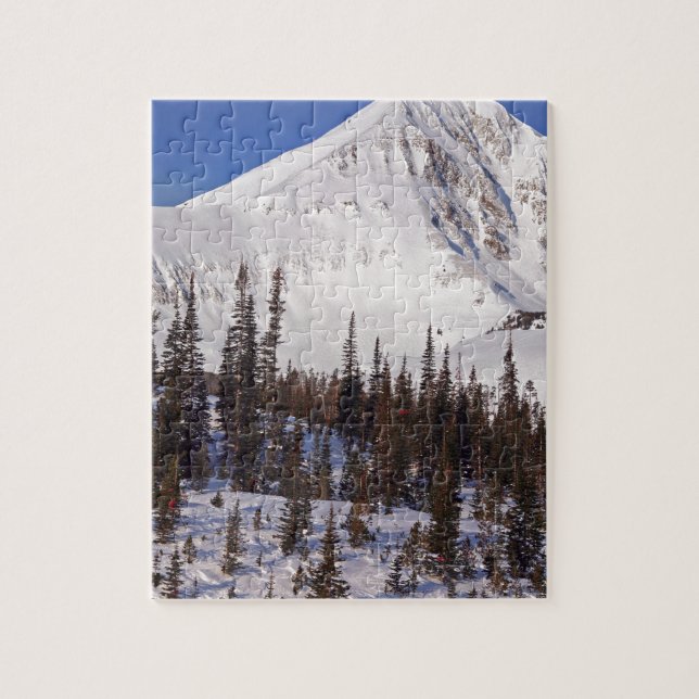 Puzzle Station de ski et de snowboard Big Sky Montana (Vertical)