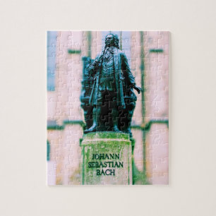 Puzzle Statue de Johann Sebastian Bach - 8x10 - PC 110
