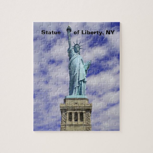 Puzzle Statue de la Liberté, Ellis Island, New York Puzzl (Vertical)