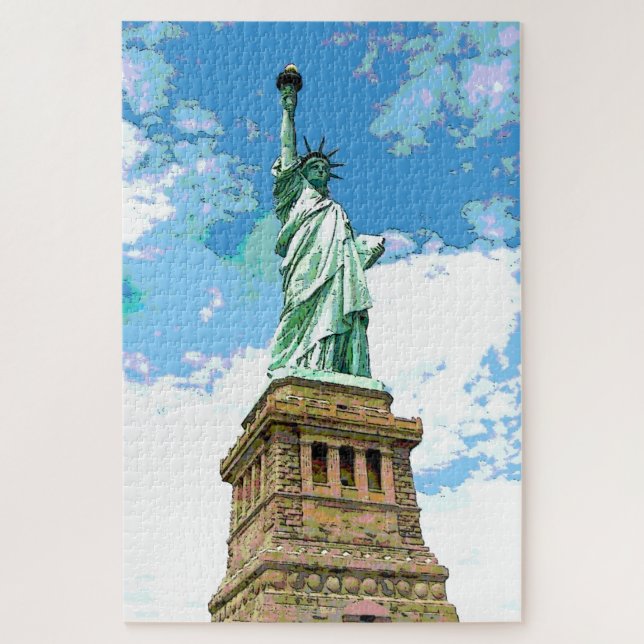 Puzzle Statue de l'Art Liberté (Vertical)