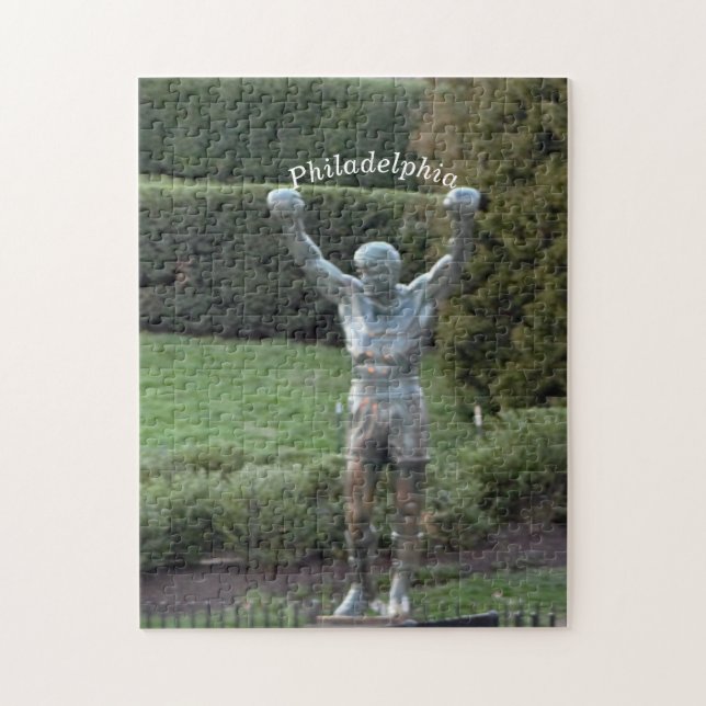 Puzzle Statue de Philadelphie Rocky (Vertical)