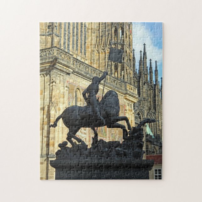 Puzzle Statue de Prague 252-pc (Vertical)