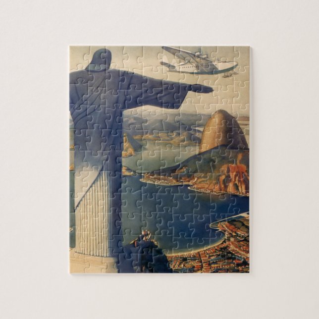 Puzzle Statue du Christ Rédempteur, Rio De Janeiro, Brési (Vertical)