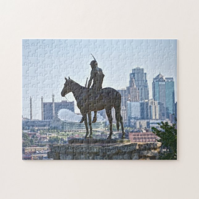 Puzzle Statue du Scoutisme, Kansas City, Missouri (Horizontal)