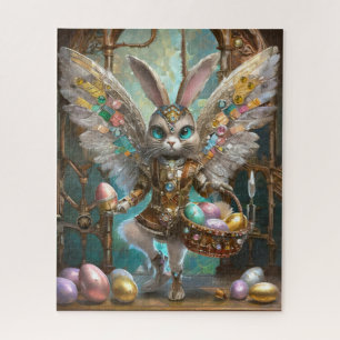Puzzle Steampunk Lapin de Pâques Angel Apprentice du Chev