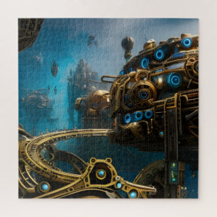 Puzzle Steampunk ville perdue d'Atlantis