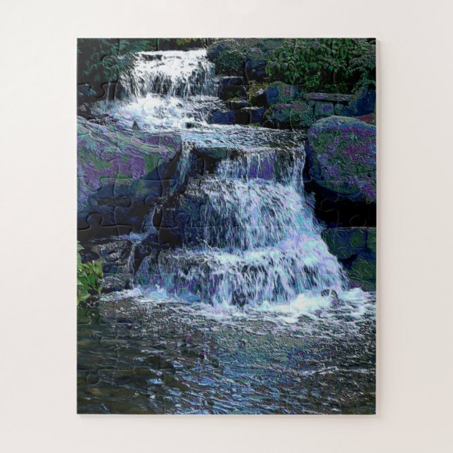 Puzzle Stepping Small Falls Water Feature (Vertical)