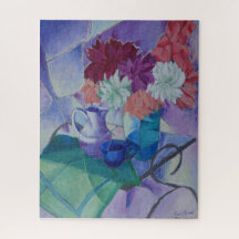 Still Life with Dahlias