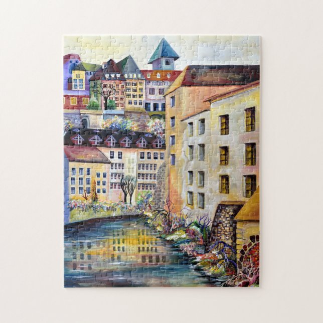 Puzzle Stockholm Gamla Stan - Vieille Ville (Vertical)